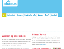 Tablet Screenshot of de-abacus.nl